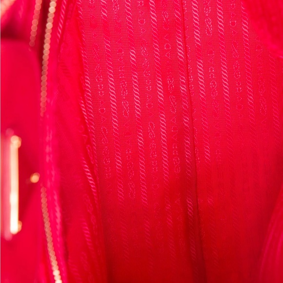 Prada Saffiano-Trimmed Tessuto Tote - Picture 2 of 2